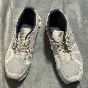 On Running Cloud 5 Men's Grey Running Shoes 12.5